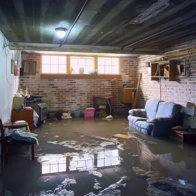 Flooded Basement Cleanup in Doffing, TX